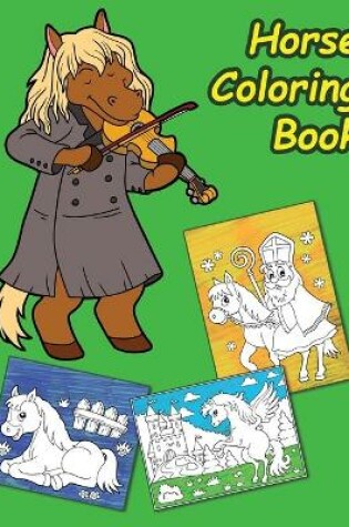 Cover of Horse Coloring Book