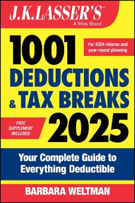 Book cover for J.K. Lasser's 1001 Deductions & Tax Breaks 2025