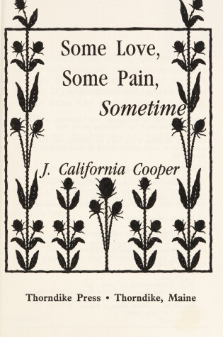 Cover of Some Love, Some Pain, Sometime