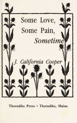 Book cover for Some Love, Some Pain, Sometime