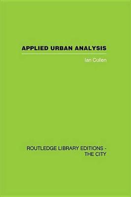 Book cover for Applied Urban Analysis