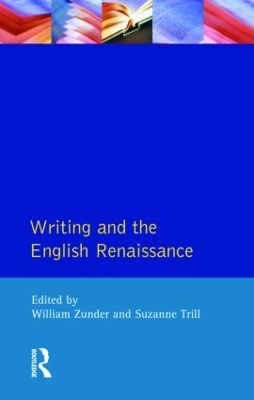 Book cover for Writing and the English Renaissance