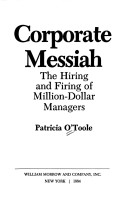 Book cover for Corporate Messiah