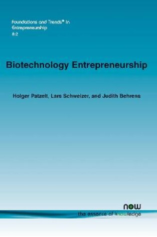 Cover of Biotechnology Entrepreneurship