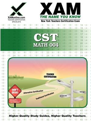 Book cover for CST Math 004