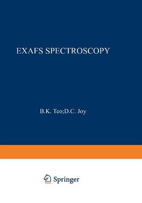 Book cover for EXAFS Spectroscopy