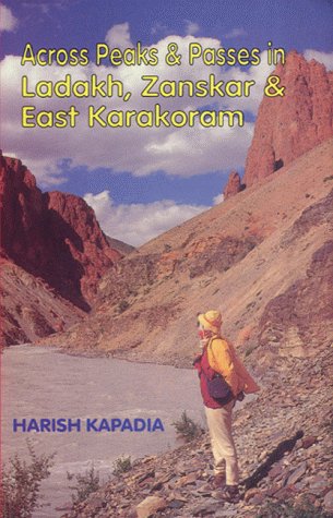 Book cover for Across Peaks and Passes in Ladackh, Zansuara East Karakoram