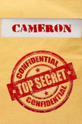 Cover of Cameron Top Secret Confidential