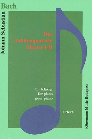 Cover of Bach: Wohltemperiertes Klavier I-II