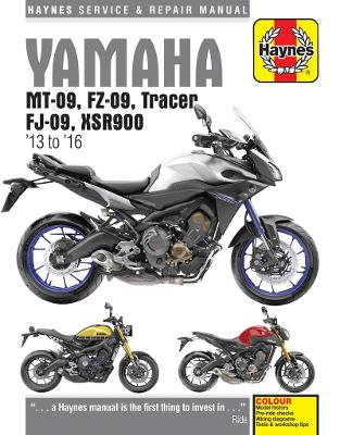 Book cover for Yamaha MT-09, Tracer & XSR900 (13 - 16)
