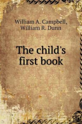 Cover of The child's first book