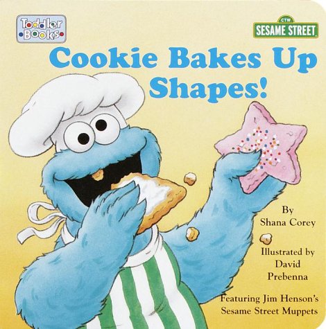 Book cover for Cookie Bakes Up Shapes!