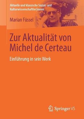 Cover of Zur Aktualitat Von Michel de Certeau