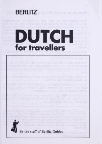 Book cover for Dutch for Travellers