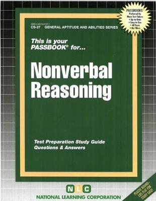 Book cover for NONVERBAL REASONING