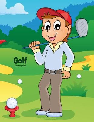 Cover of Golf Coloring Book 1