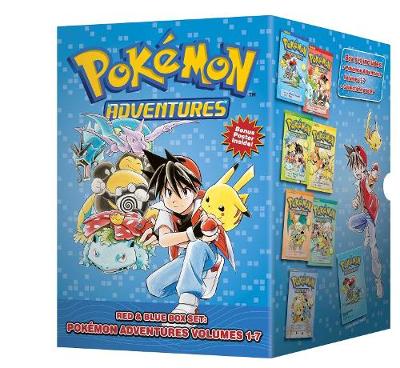 Cover of Pokémon Adventures Red & Blue Box Set (Set Includes Vols. 1-7)