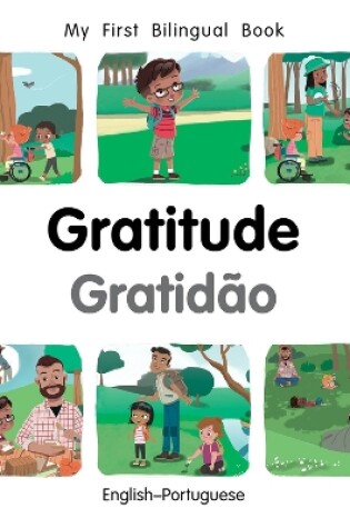 Cover of My First Bilingual Book–Gratitude (English–Portuguese)