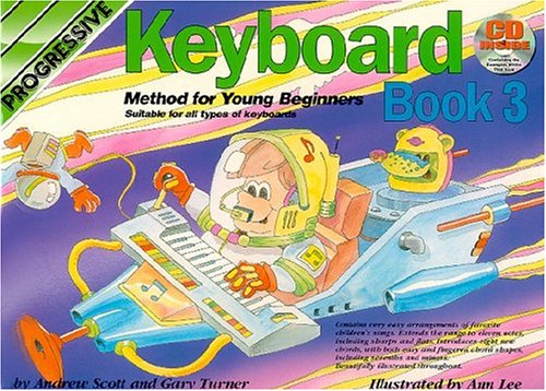 Book cover for Young Beginner Keyboard Method Book 3 Bk/CD