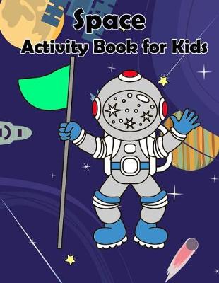 Book cover for Space Activity Book for Kids