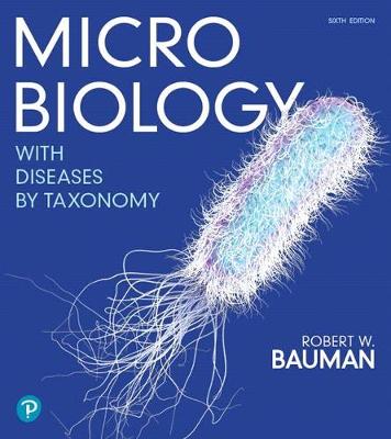Book cover for Microbiology with Diseases by Taxonomy Plus Mastering Microbiology with Pearson Etext -- Access Card Package
