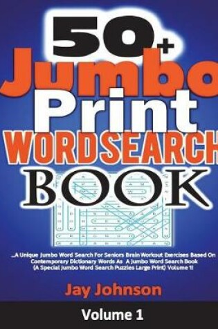 Cover of 50+ Jumbo Print Word Search Book