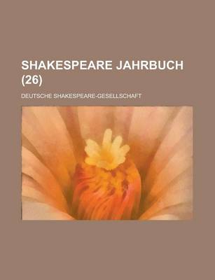 Book cover for Shakespeare Jahrbuch (26)