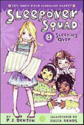 Book cover for Sleeping Over: Sleepover Squad #1