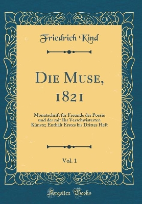 Book cover for Die Muse, 1821, Vol. 1