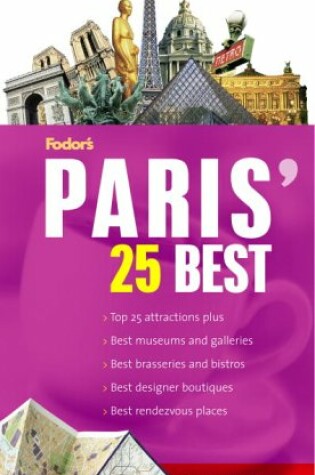 Cover of Fodor's Citypack Paris' 25 Best, 6th Edition