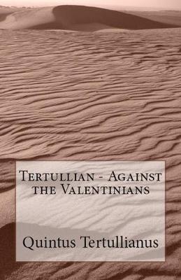 Cover of Against the Valentinians