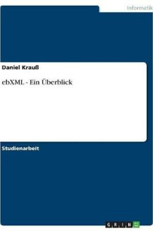 Cover of ebXML - Ein UEberblick