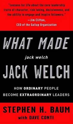 Book cover for What Made Jack Welch Jack Welch