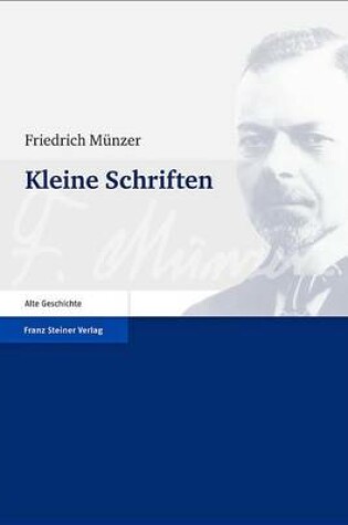 Cover of Kleine Schriften