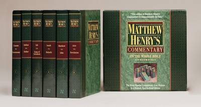 Book cover for Matthew Henry's Commentary on the Whole Bible
