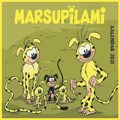 Book cover for Marsupilami Calendar 2021