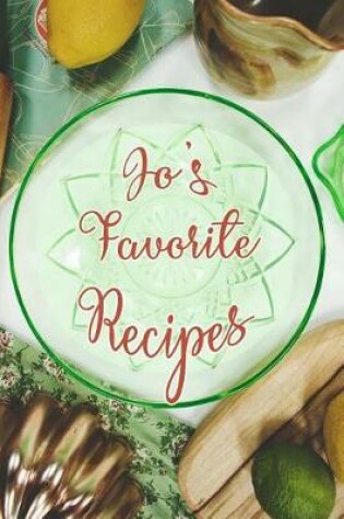 Cover of Jo's Favorite Recipes