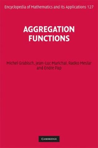 Cover of Aggregation Functions