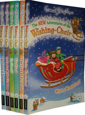 Book cover for The New Adventures of the Wishing Chair Collection