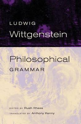 Book cover for Philosophical Grammar