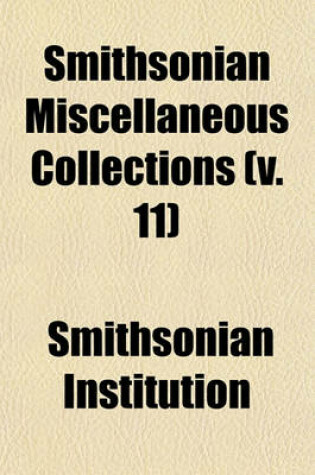 Cover of Smithsonian Miscellaneous Collections (V. 11)