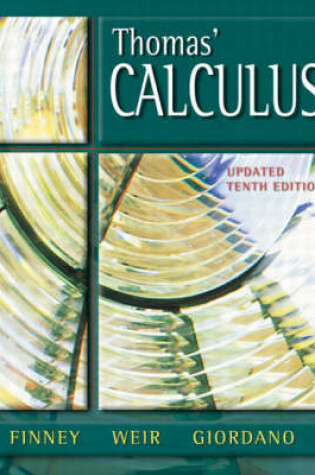 Cover of Thomas' Calculus, Updated PIE with                                    Maple Approach Calculus