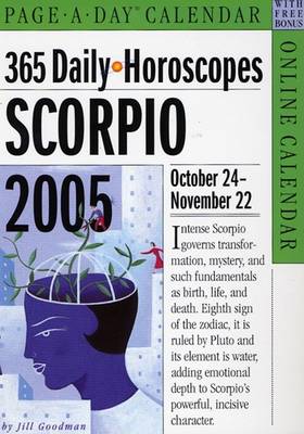 Book cover for Scorpio 2005