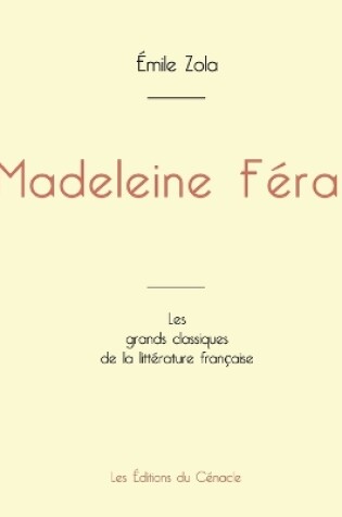 Cover of Madeleine Férat de Émile Zola (édition grand format)