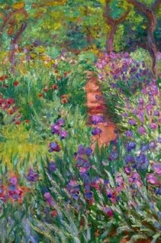 Cover of Iris Garden at Giverny by Claude Monet Journal