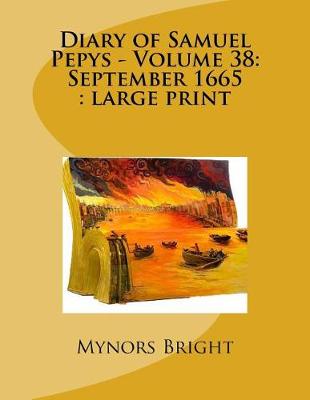 Book cover for Diary of Samuel Pepys - Volume 38