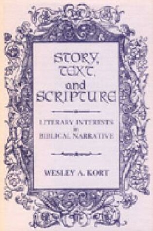 Cover of Story, Text and Scripture