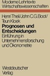 Book cover for Prognosen und Entscheidungen