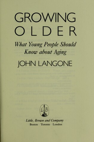 Cover of Growing Older