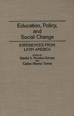 Book cover for Education, Policy, and Social Change